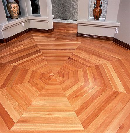 The Floor Can Make the Room | Wood floor design, Cheap hardwood .