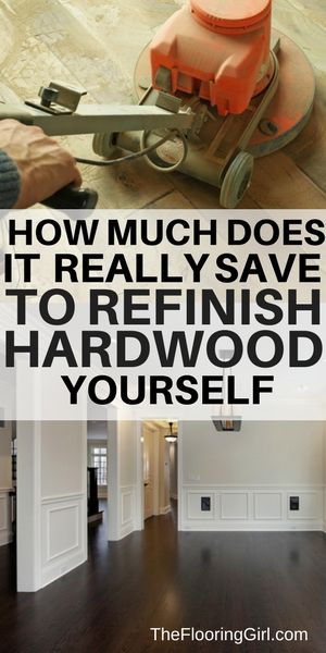 Hardwood floor sanding - DIY vs hiring a professional refinisher .