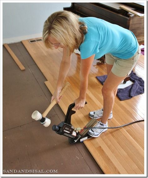 Installing Hardwood Floors - Sand and Sisal | Installing hardwood .