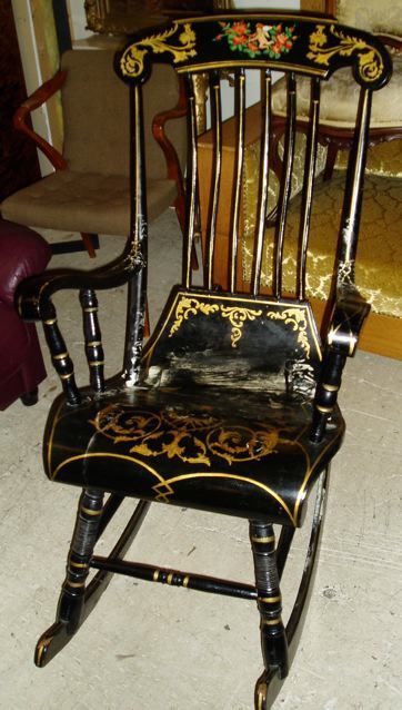 ideas for painting a rocking chair | Painted rocking chairs .