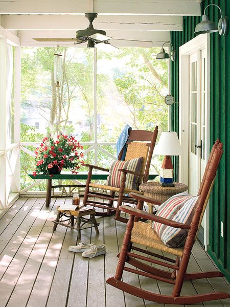 Outdoor Rooms - Southern Living - Room Gallery - MyHomeIdeas.com .
