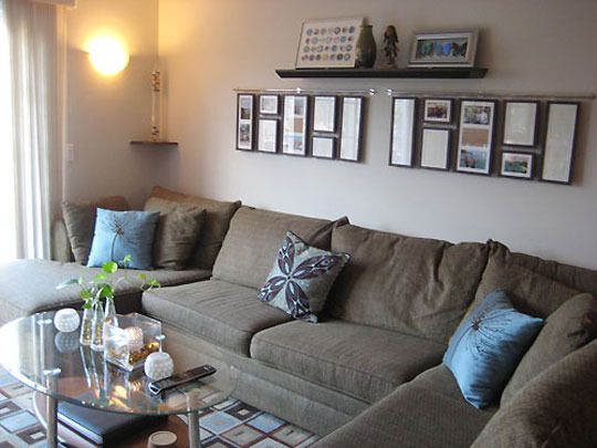 Trick of the Trade: Sectional Sofas in Small Spaces | Living room .