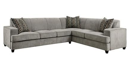 Coaster Furniture Tess Grey Sectional | Grey sectional sofa .