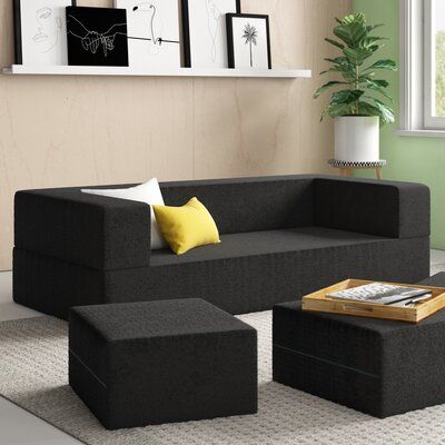 Zipcode Design™ Eugene Convertible Sleeper Sofa 80'' | Wayfair .