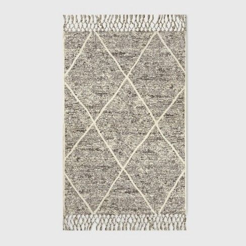 Desert Hatch Outdoor Rug Gray - Opalhouse™ | Outdoor rugs, Outdoor .