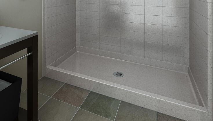 Shower Pans | Shower Bases | Barrier-Free & Low Step Shower .
