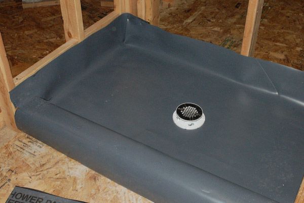 How To Build A Tile Shower Pan | icreatables.com | Shower pan .
