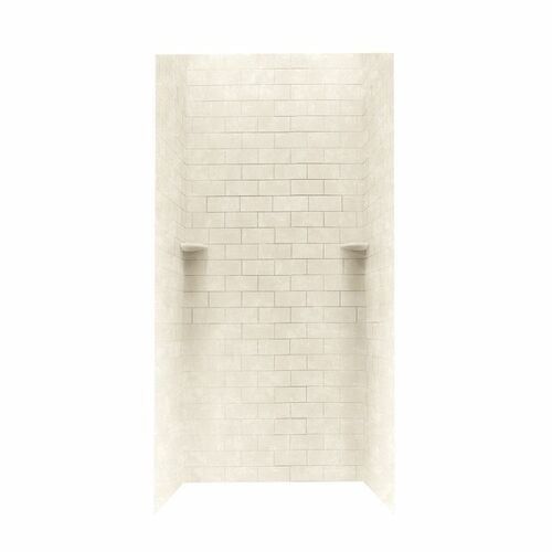 36" x 36" x 72" Swanstone 3x6 Subway Tile Shower Wall Kit | Shower .