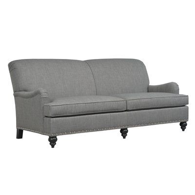 Duralee Furniture Parkdale Sofa Body Fabric: Mcgivern Blue/Yellow .