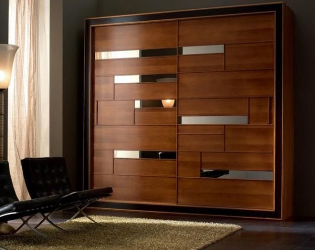 Beautiful sliding doors are excellent for hiding closets, creating .