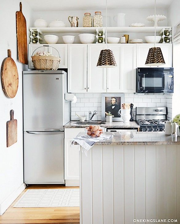 50 Absolutely Beautiful Small Kitchens That Prove Size Doesn't .