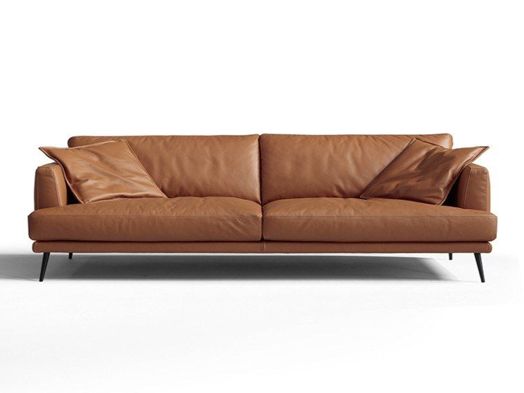 SOPHIA | Leather sofa Sectional leather sofa By Egoitaliano | Sofa .