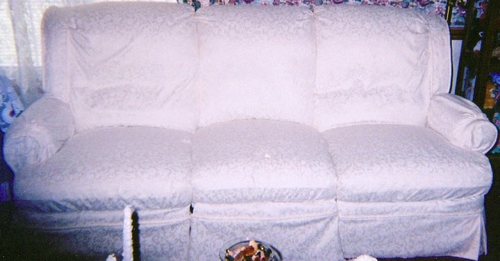 White Reclining Sofa Slipcover | Slipcovers, Reclining sofa .