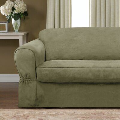 Darby Home Co Bearup Barras Box Cushion Sofa Slipcover | Wayfair .