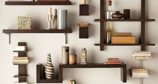 60 Creative Bookshelf Ideas | Art and Design | Diy living room .