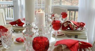 50 Amazing Table Decoration Ideas for Valentine's Day | Christmas .