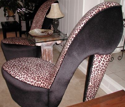 High Heel Shoe Chair by MeriMeg on Etsy, $174.99 | High heel chair .