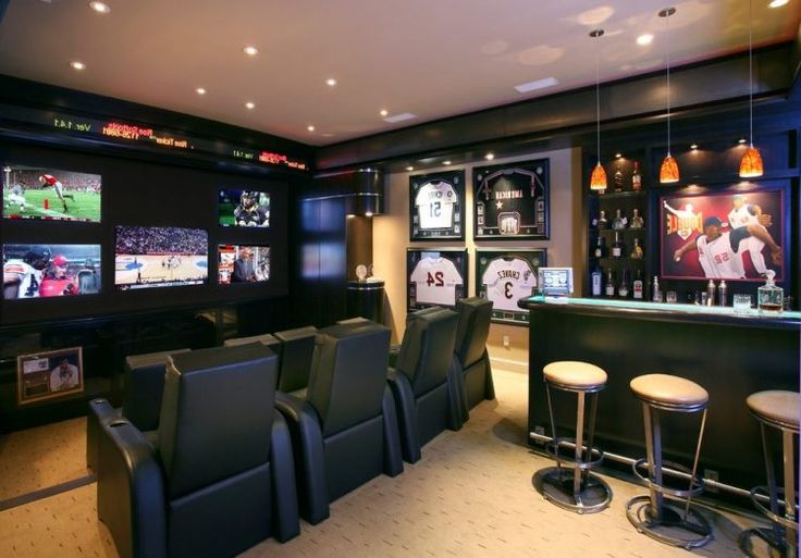 10 of the Most Lavish Home Bars We've Ever Seen | Man cave living .