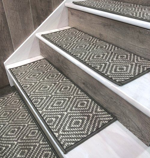 FLAT TREAD (Traditional) | Carpet stair treads, Stair runner .