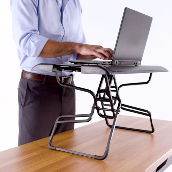 VARIDESK Laptop Height Adjustable Standing Desk Converter .