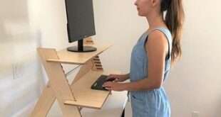 Modern Wood Standing Desk Scaffolding Desk Work Station - Etsy .