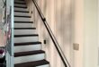 Dlmeda Handrail for Stairs Stainless Steel Stair Ramp Brackets Kit .