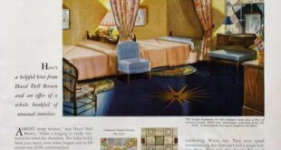 1930 Armstrong Floor Ad Vintage Bedroom Wall Art 1930s GE - Etsy .