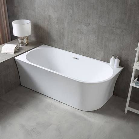 Arezzo 1700 x 750 Modern Corner Bath | Modern bathroom design .