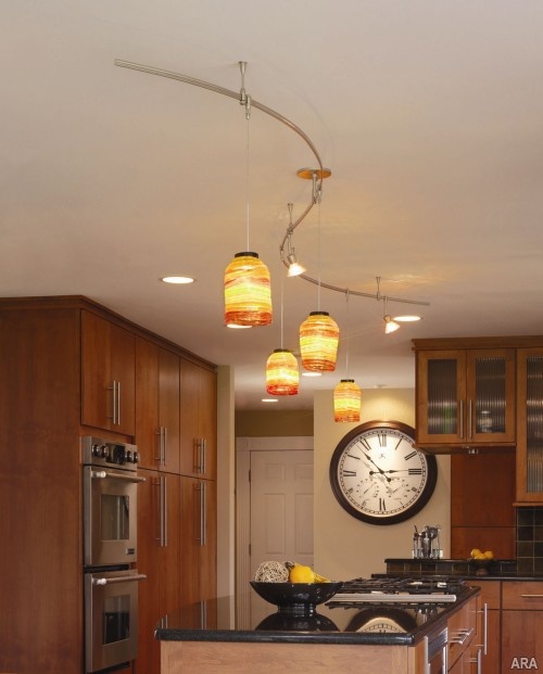 kitchen llighting | Pendant track lighting, Kitchen table lighting .