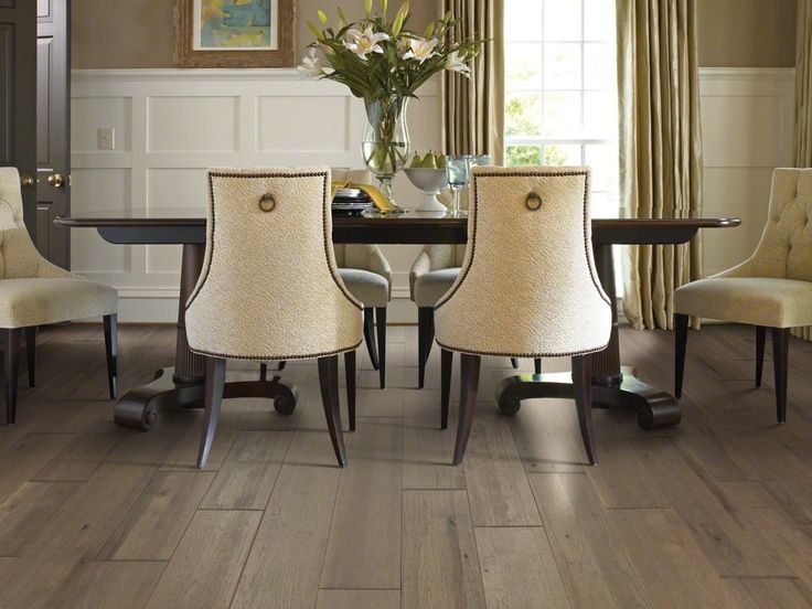 Hardwood Flooring: Shaw Wood Flooring | Traditional dining rooms .
