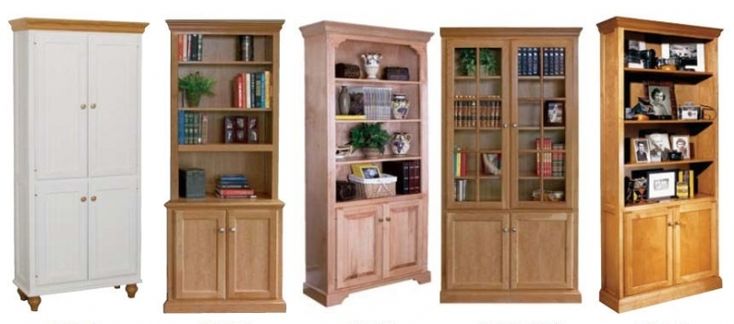 Remove the stake and shelf your books with solid wood bookshelf .