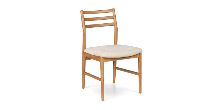 Wosla Bristol Ivory Oak Dining Chair | Dining chairs, Black dining .