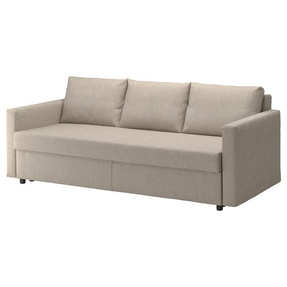 FRIHETEN Sleeper sofa, Hyllie beige - IKEA | Yatak kanepe, Kanepe .