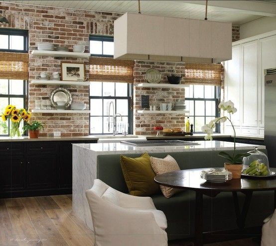 60 Elegant, Modern And Classy Interiors With Brick Walls Exposed .