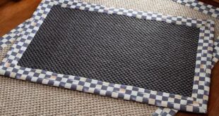 Courtly Check Black Sisal Rug - 2' x 3' | Black sisal rug .