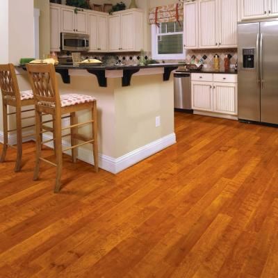 Home Legend Hand Scraped Maple Amber 3/8 in.Thick x 4-3/4 in. Wide .