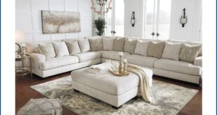 Rawcliffe Sectional Sofa | Oversized ottoman, Ottoman in living .