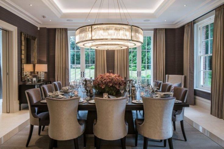 7 Things To Know Before You Furnish A Dining Room | Luxury dining .