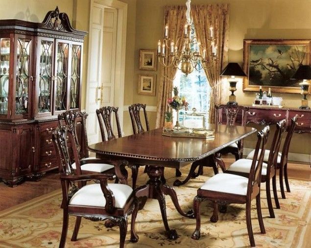 How to create the classic look in your home | Dining room design .