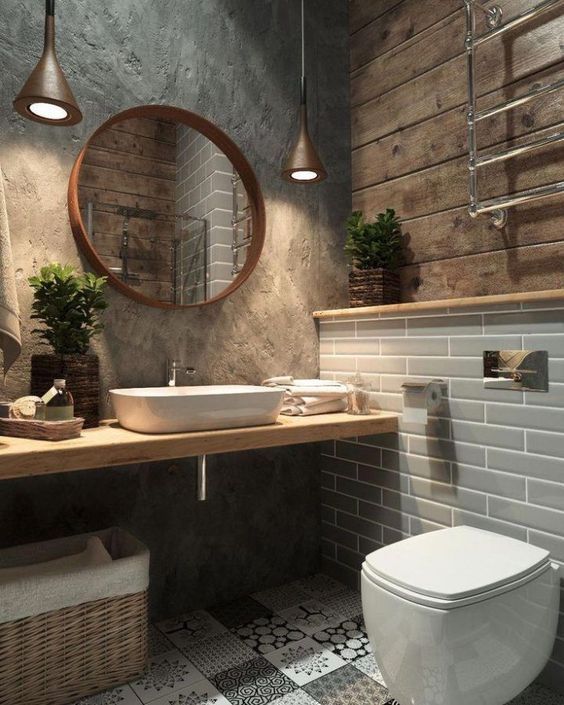 All You Need To Know About Wood in the Bathroom - Decoholic .