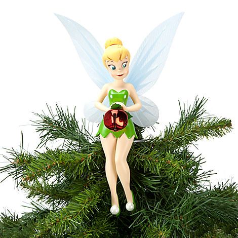 Tinker Bell Tree Topper | Christmas tree toppers, Tinkerbell tree .