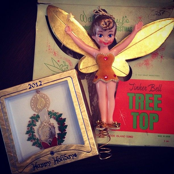 vintage tink tree topper | Tree toppers, Tree tops, Tr