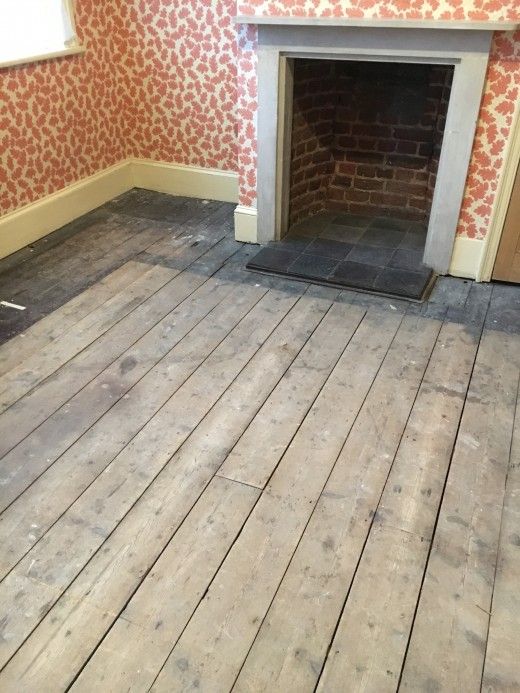 How to Refinish a Hardwood Floor | Wood floor restoration, Old .