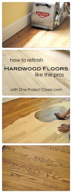 How to Refinish Hardwood Floors | Refinishing hardwood floors .