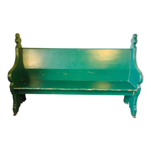 Vintage & New Benches for Sale | Chairish | Emerald green decor .