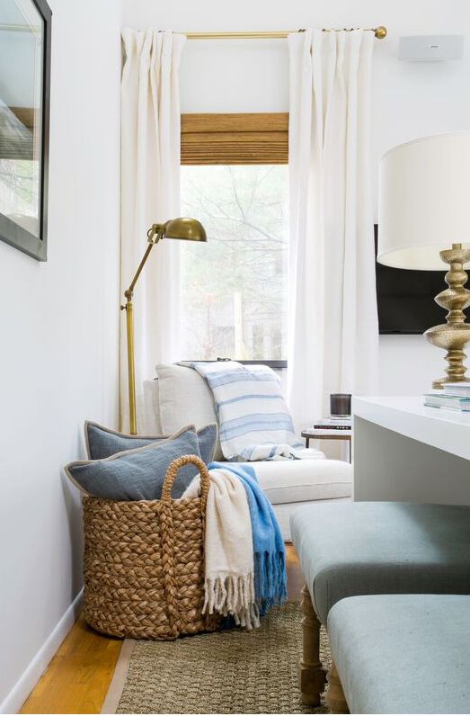 5 Tips for Making Your Home Cozy - A Nod to Navy | Living room .