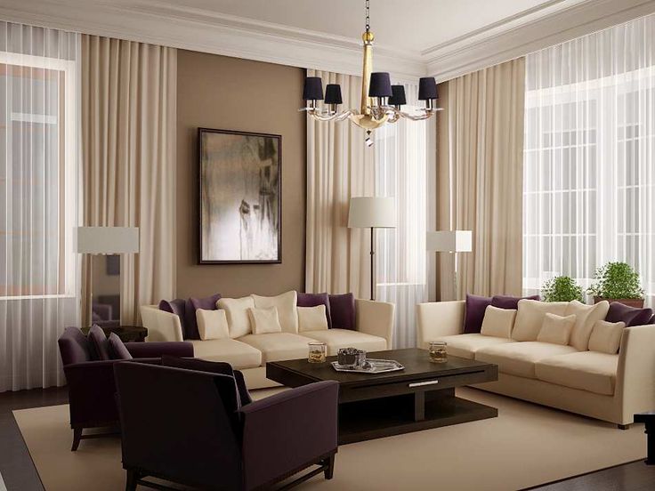 Elegant AND Comfortable? Yes please. | Elegant living room .