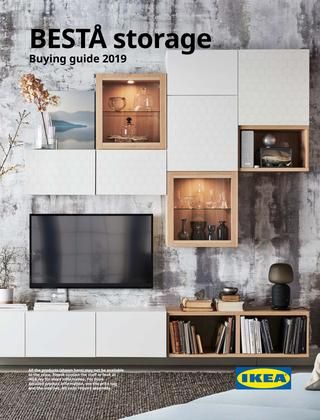 IKEA Brochure #4 - BESTÅ Buying Guide 2020 Edition | Ikea living .