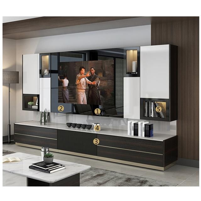 Modern Living Room Flat TV Stand Entertainment Center - Online .