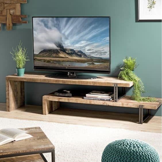 Top 15 Unique DIY TV Stands Ideas 2022 | Furniture design living .